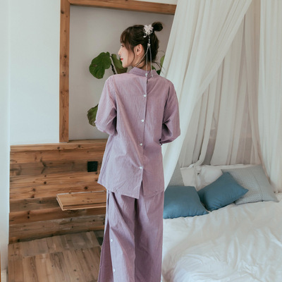 长款按摩养生足疗艾灸服