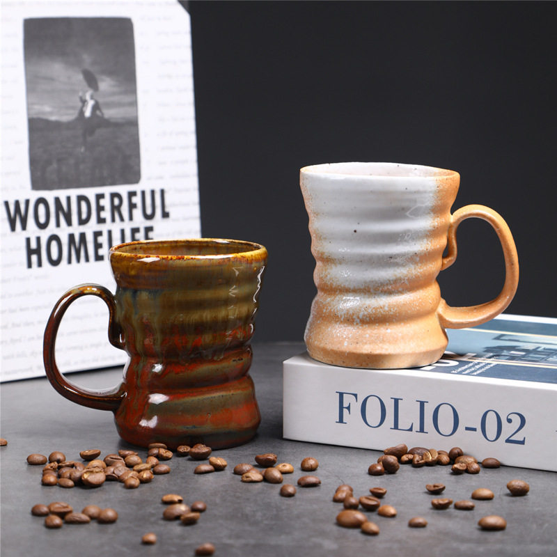 中东风格陶瓷杯批发复古窑变马克杯跨境小额批发水杯创意个人杯子,餐饮具,马克杯,淘宝优惠券,粉丝福利购,淘宝优惠卷