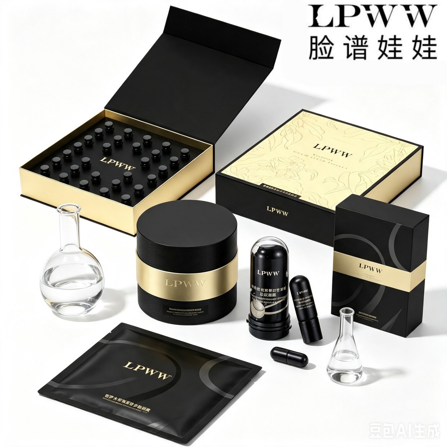 【撤柜专享价】LPWW脸谱娃娃贴片面膜