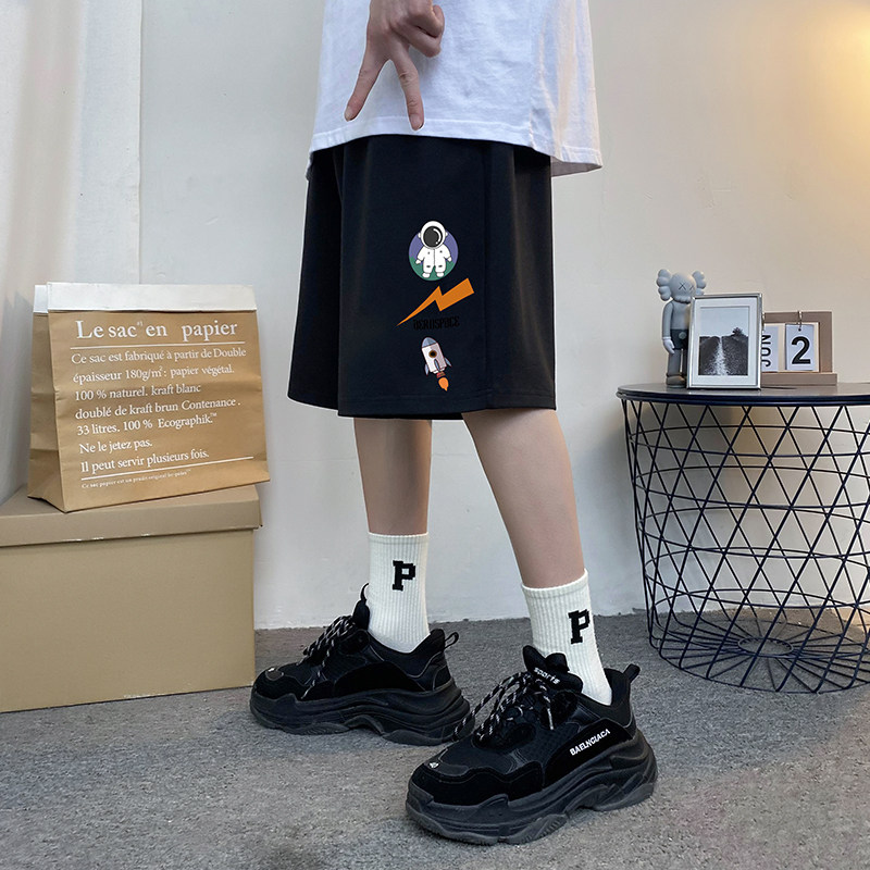 运动裤男2021年夏季新款韩版潮流百搭宽松直筒短裤A161-D06-P30,男装休闲裤,电商A161