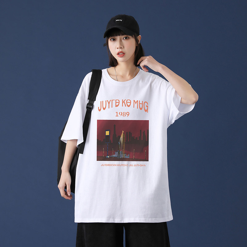 夏季短袖t恤韩版半袖修身打底衫潮流体恤潮牌衣服A161-T41-P25图片