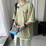 短袖t恤男潮牌2021夏季新款半袖ins潮流夏装上衣服A161-T27，男装T恤，电商A161