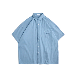 t恤短袖半袖ins潮牌百搭潮流夏季体恤港风宽松衣服A161-W1053图片