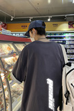 短袖男潮牌宽松t恤韩版潮流夏季ins上衣百搭港风半袖A161-T10，男装T恤，电商A161