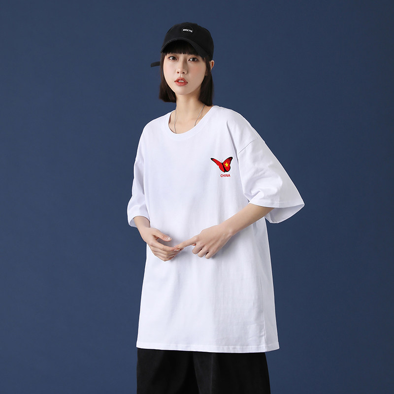 2021年夏季新款休闲跑步服韩版印花短袖时尚宽松A161-T01,男装T恤,电商A161
