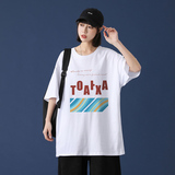 短袖t恤潮流韩版宽松上衣ins潮牌2021夏季原宿港风A161-T40-P25，男装T恤，电商A161