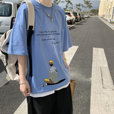 短袖t恤打底衫ins潮牌潮流衣服韩版简约百搭青少年A161-T08，男装T恤，电商A161