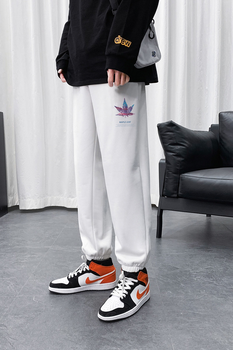 裤子男韩版潮流春秋夏季薄款直筒宽松运动束脚休闲A161,男装休闲裤,电商A161
