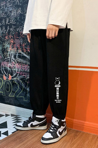 牛仔裤男秋冬季修身韩版潮流九分百搭款休闲长裤子A161-G231图片