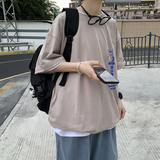 短袖男t恤夏季2021韩版宽松百搭上衣宽松潮流ins潮牌A161-T06，男装T恤，电商A161
