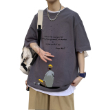 短袖t恤打底衫ins潮牌潮流衣服韩版简约百搭青少年A161-T08，男装T恤，电商A161