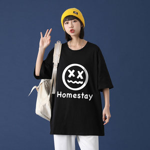 短袖t恤潮牌韩版ins港风日系潮流夏季半袖上衣服男装A161-T15-P25图片