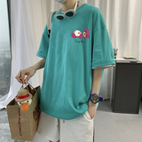 短袖t恤男潮牌2021夏季新款半袖ins潮流夏装上衣服A161-T27，男装T恤，电商A161