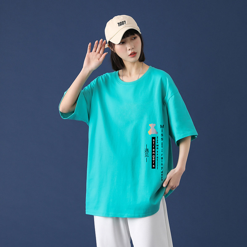 t恤男短袖半袖ins潮牌韩版百搭潮流百搭夏季港风宽松A161-T18-P25,男装T恤,电商A161