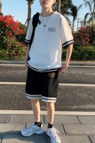 2021春秋季新款运动套装男韩版潮流时尚帅气潮牌A161-TZ01-P45，男装套装，电商A161
