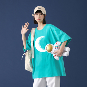 t恤短袖男2021夏季新款潮流半袖衣服打底衫上衣潮牌A161-T09图片