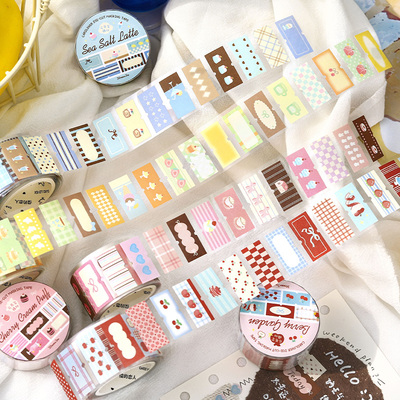 信的恋人午茶乐章可书写模切胶带