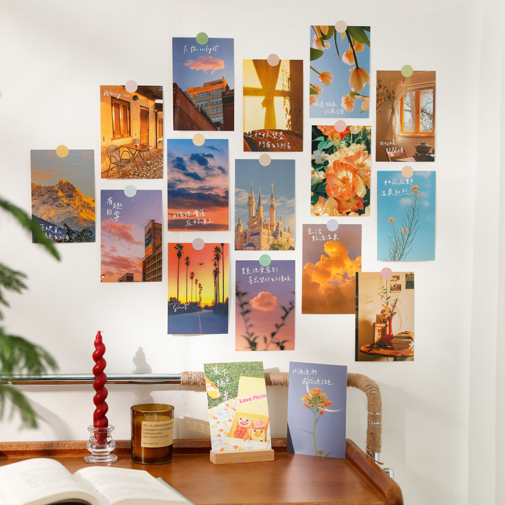 贝祥风景系列装饰卡片