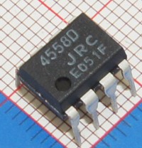 全新原装进口 NJM4558D 4558D DIP-8 JRC4558D双路运算放大器