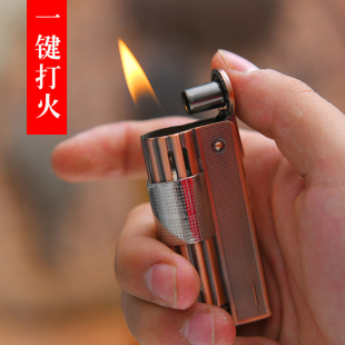 蝴蝶牌老式打火机煤油复古怀旧广州101国产砂轮老款战壕钛火机