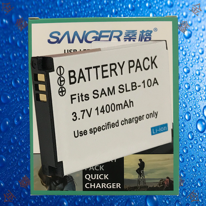 桑格SLB-10A/DLi-301/SLB-10明基G1/G2/G2F数码相机电池