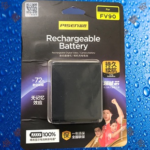 FV90 FV90索尼XR500E NX80 Z90摄像相机电池 品胜TS X70 DV001