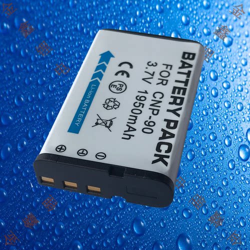 尼佳CNP90/NP-90咔西欧EX-10HG/EX-H10/H15/H20G/FH100相机电池