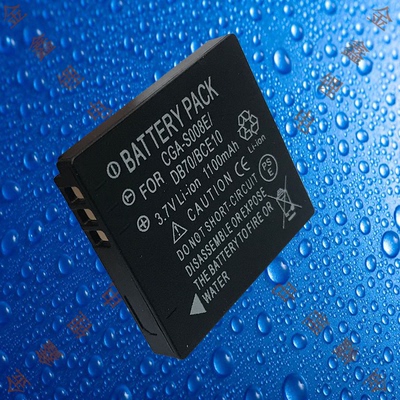 尼佳BCE10E/S008E松下DMC-FS3/FS5/FS20/FX30/FX33/FX35相机电池