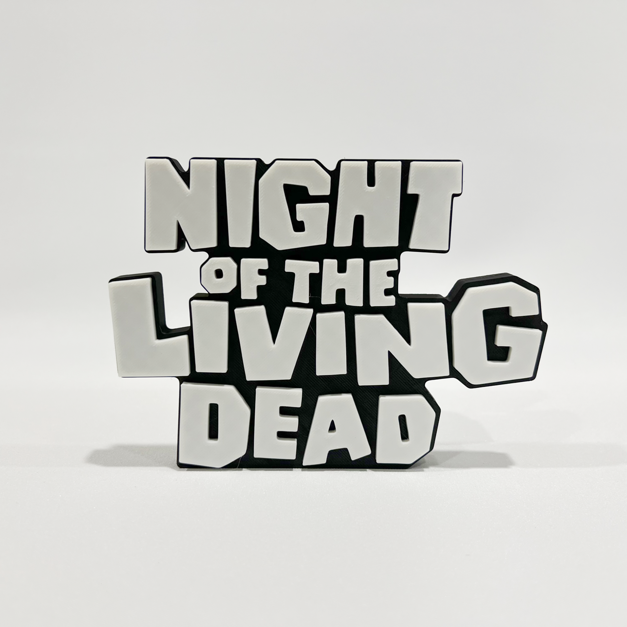 活死人之夜美剧标志3D打印立牌
