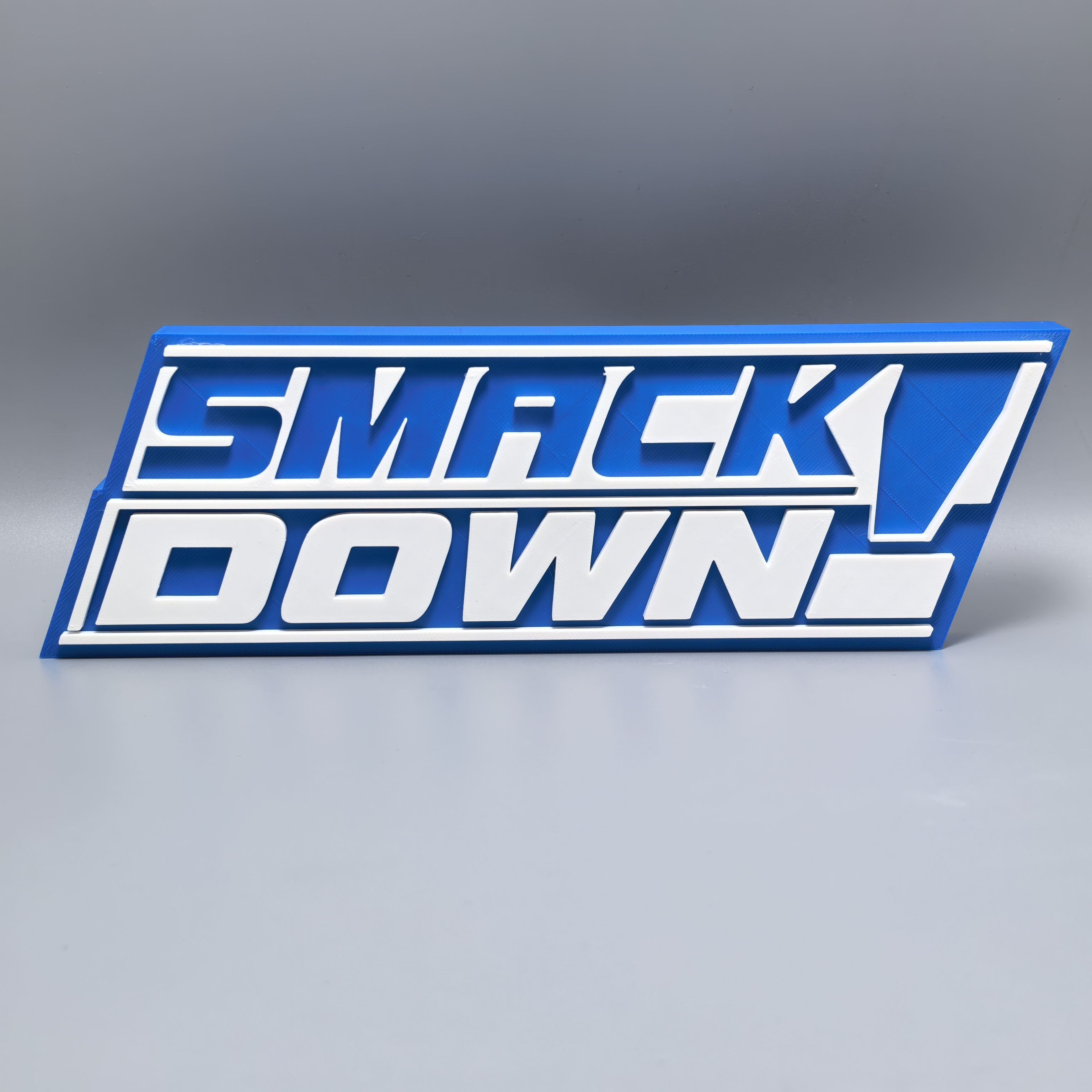 WWE摔跤比赛标志立牌摆件