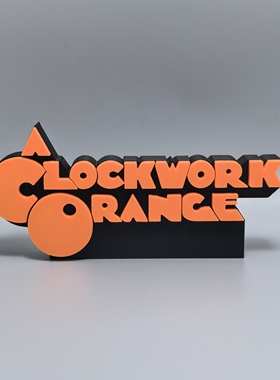 clockwork标志立牌3D打印创意logo模型桌面装饰高颜值摆件冰箱贴