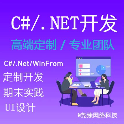 UI界面设计软件开发java程序编写python代码代做C#/.NET安装定制