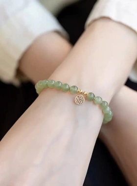 新款轻奢小众精致古风手饰福牌