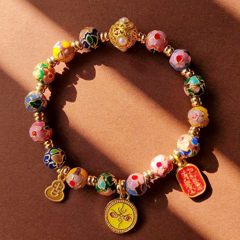 【北京雍款】轻奢手链女景泰蓝