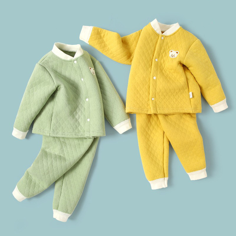 宝宝保暖内衣婴儿衣服新生儿夹棉秋衣卫生K裤外穿加厚儿童秋冬季,童装/婴儿装/亲子装,套装,淘宝优惠券,粉丝福利购,淘宝优惠卷