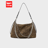 时尚 IEF 美式 新款 辣妹设计感休闲百搭软包 爱依服单肩包2026春季