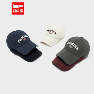 休闲百搭字母男女同款 韩版 INS风棒球帽 爱依服帽子2025新款 IEF