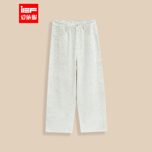 IEF/爱依服裤子2026春季新款美式时尚休闲辣妹气质街头嘻哈阔腿裤