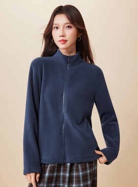 IEF/爱依服2025年秋冬新款时尚简约短外套女宽松显瘦保暖立领上衣