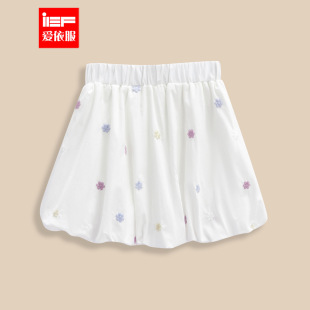 韩版 MINIIEF 新款 2025夏季 甜美洋气女童百搭半身裙 爱依服童装