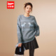 IEF 减龄通勤毛织上衣 日常百搭休闲时尚 爱依服2025秋冬新款 韩版