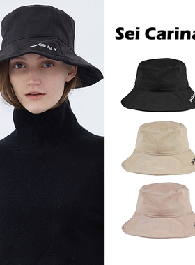 Sei Carina Y戚薇刘宇宁罗云熙王俊凯黑色卡其色渔夫帽日系遮阳帽