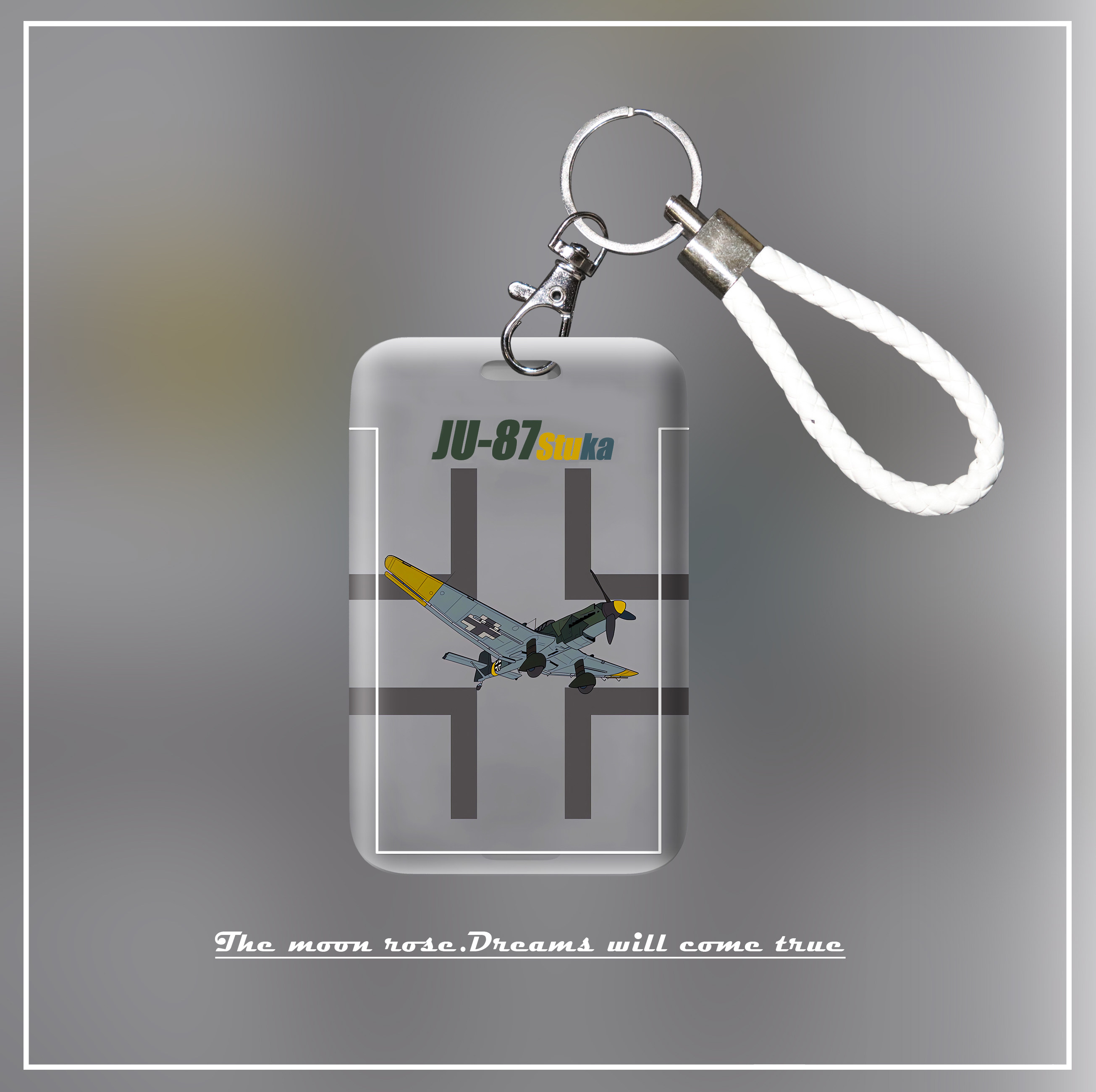 JU-87斯图卡俯冲轰炸机军事卡套