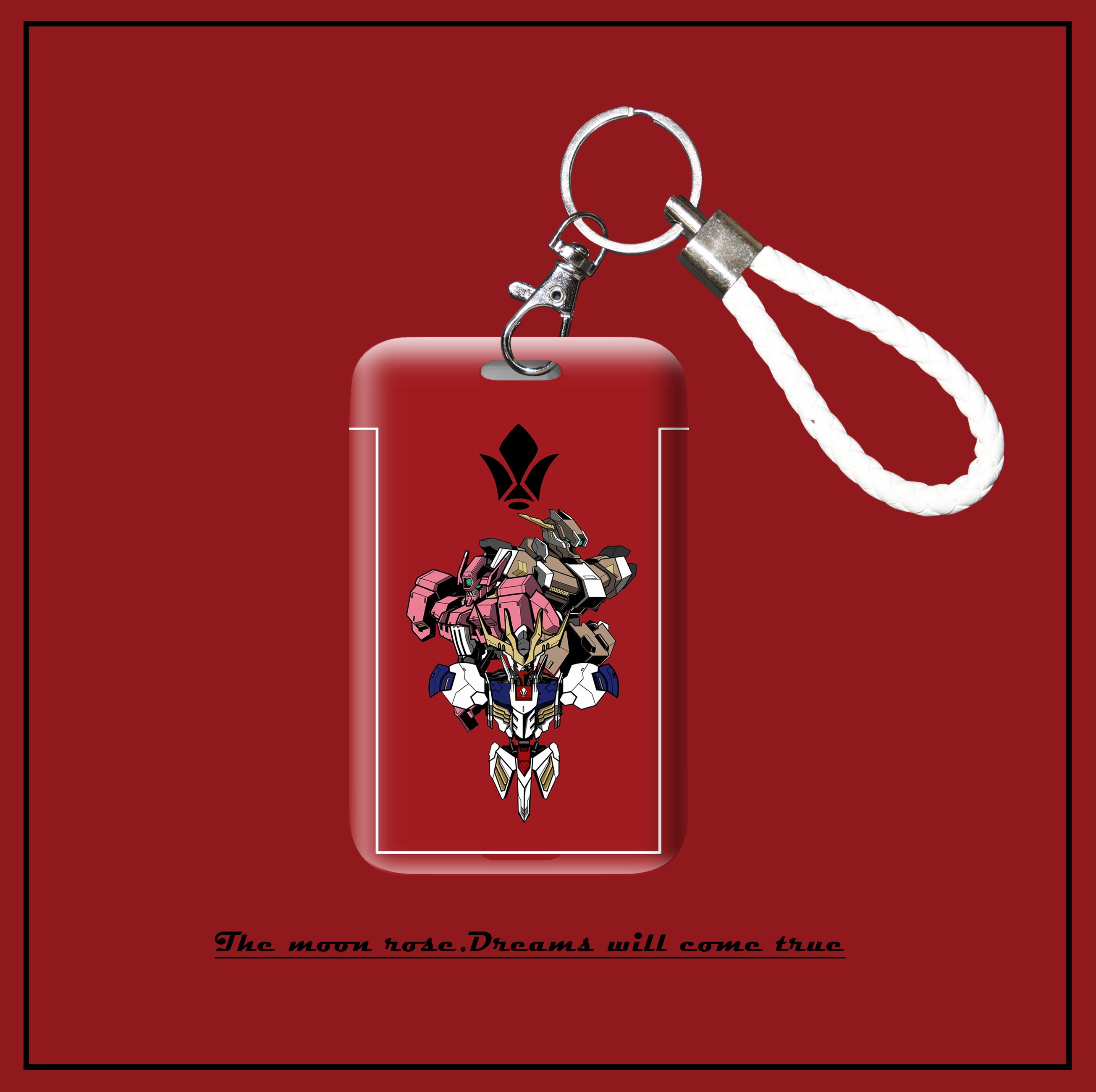 【满月杂货铺】铁华团巴巴托斯高达动漫卡套男生用校园饭卡滑盖式