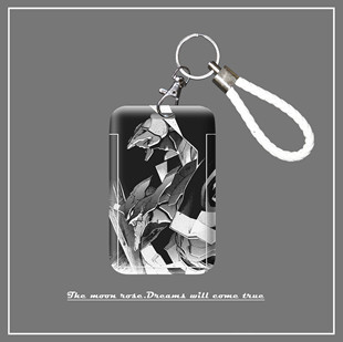 【满月杂货铺】EVA初号机新世纪福音战士漫画卡套滑盖式公交卡NFC