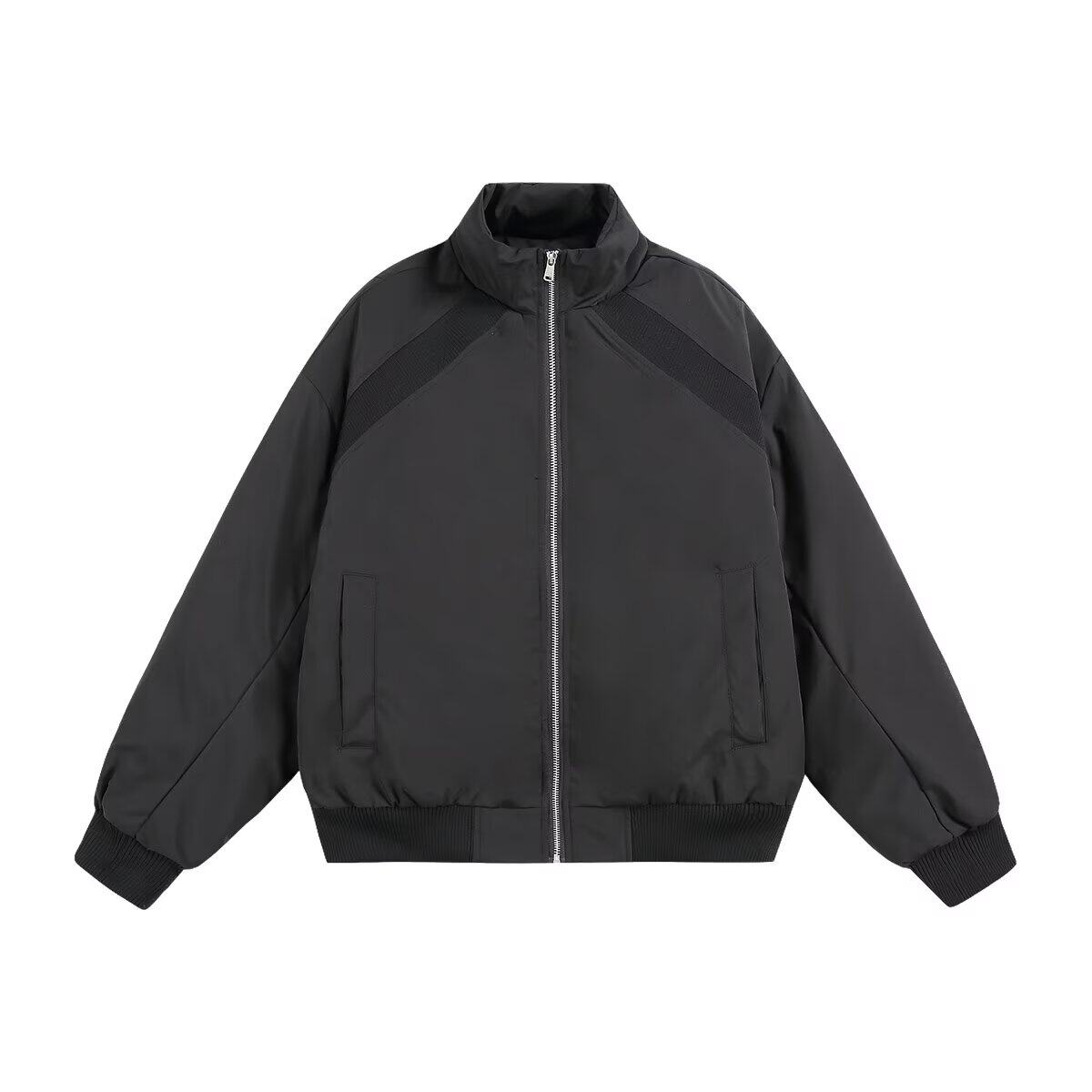 飞行员夹克男款立领气绒服棉袄防风防寒棉衣加厚保暖外套棉服