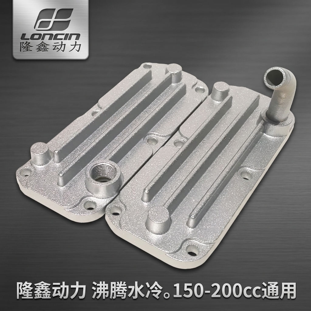 隆鑫原厂正品150 175 200沸腾摩托车水冷发动机套缸总成缸盖包邮