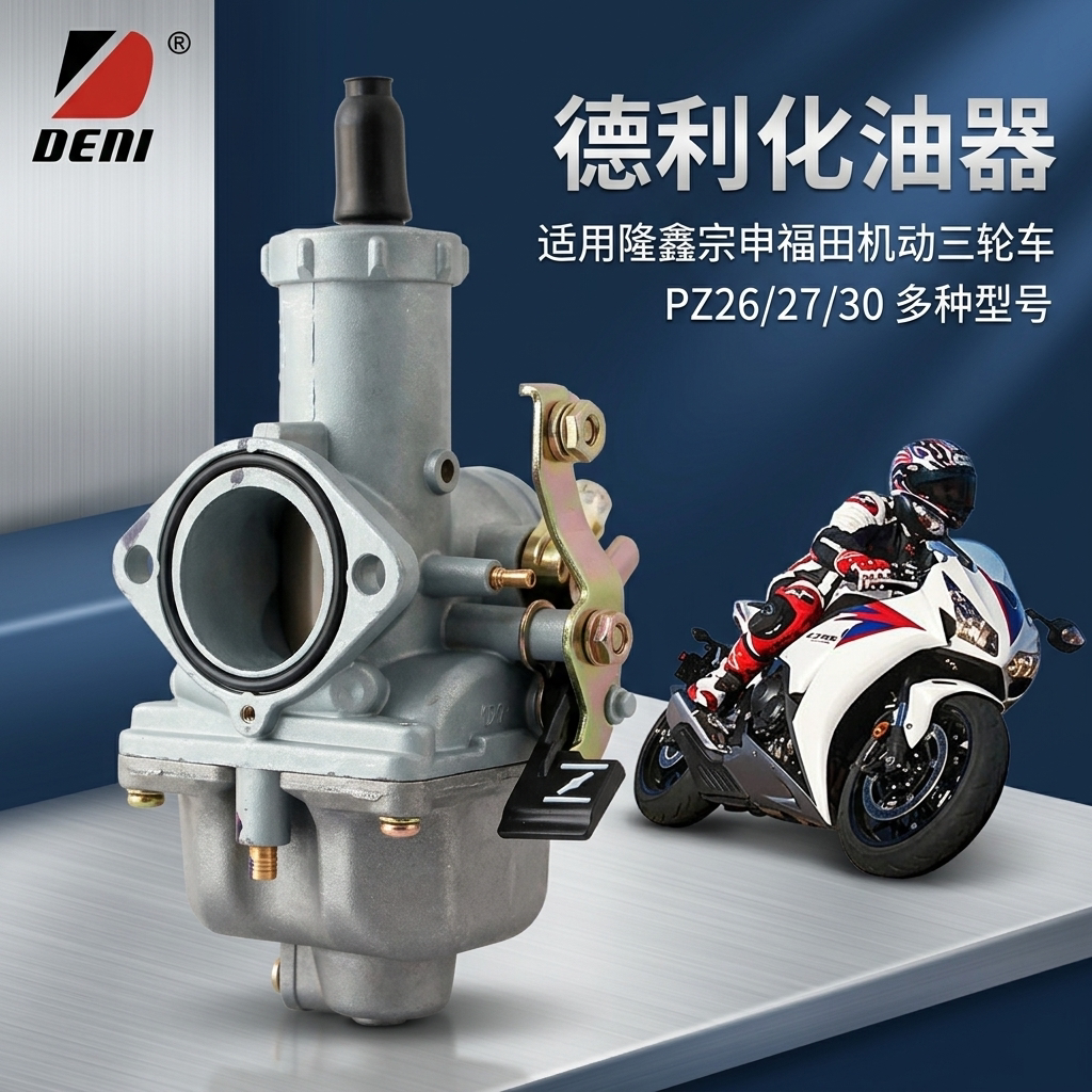 适用110 200 300 350摩托车发动机正品化油器拉线手动风门带泵