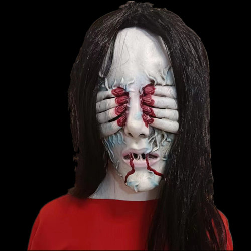万圣节吓人扮鬼头套全脸