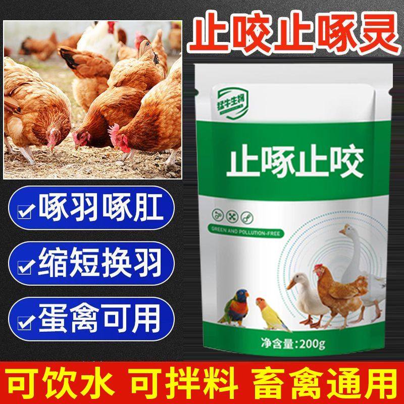 鸡鸭止咬灵啄羽肛啄卫士